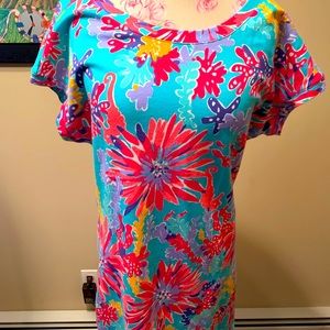 Lilly Pulitzer- Bright Cotton Stretch Dress